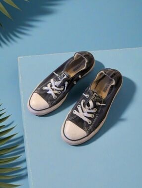 Converse Denim Blue Shoreline Lowtops Size 8